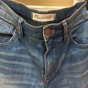 Madewell 9" High Riser Skinny Skinny jeans sz 26